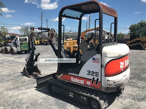 bobcat 328 mini excavator|328 bobcat mini value.